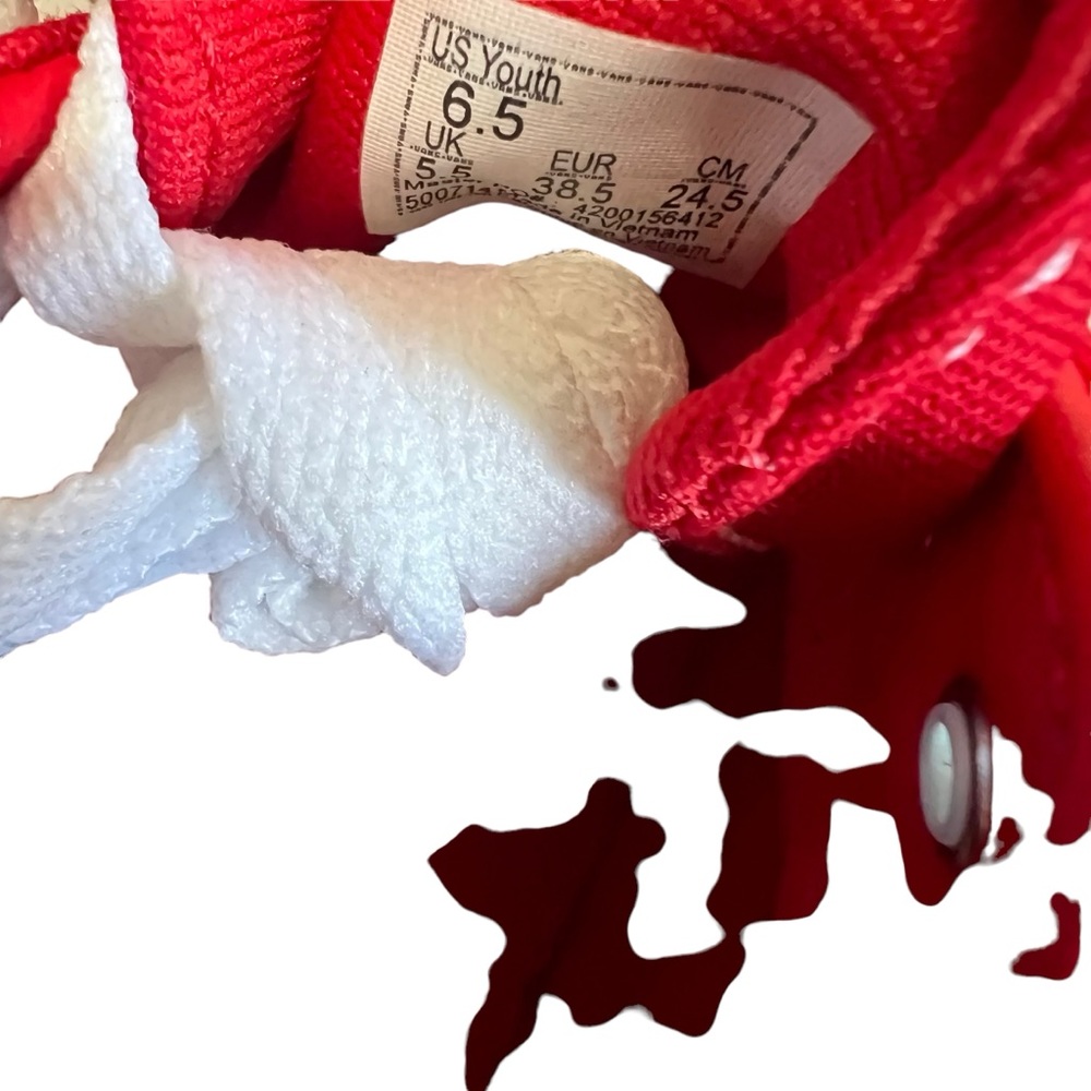 LVANS Ward Red size 6.5 Y Women’s 8 (500714) - Picture 8 of 8